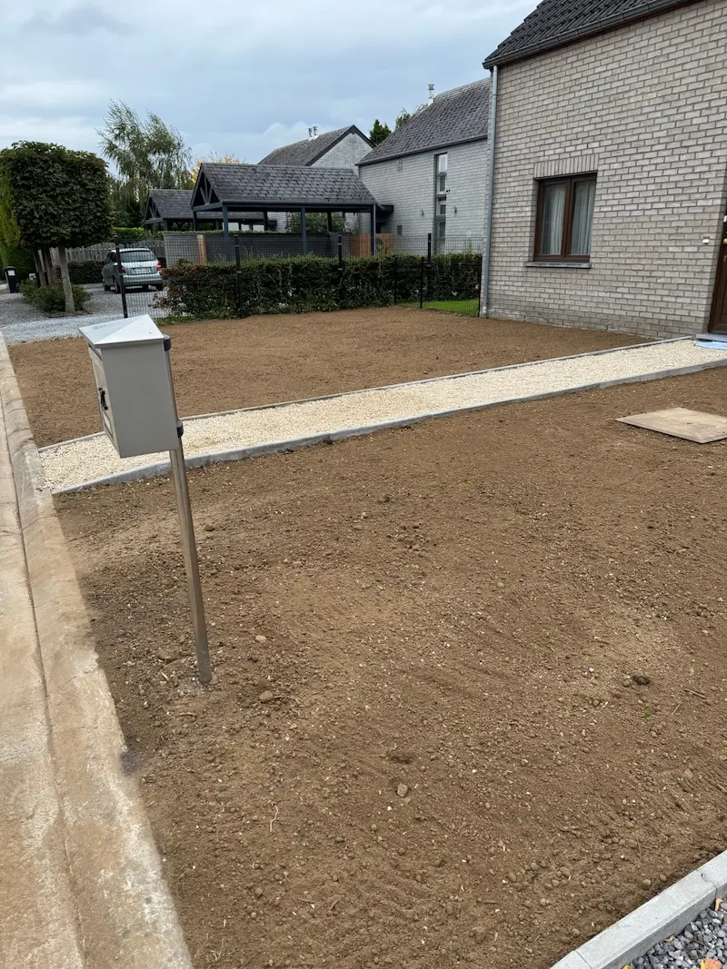 Remise à neuf d'une pelouse - Après